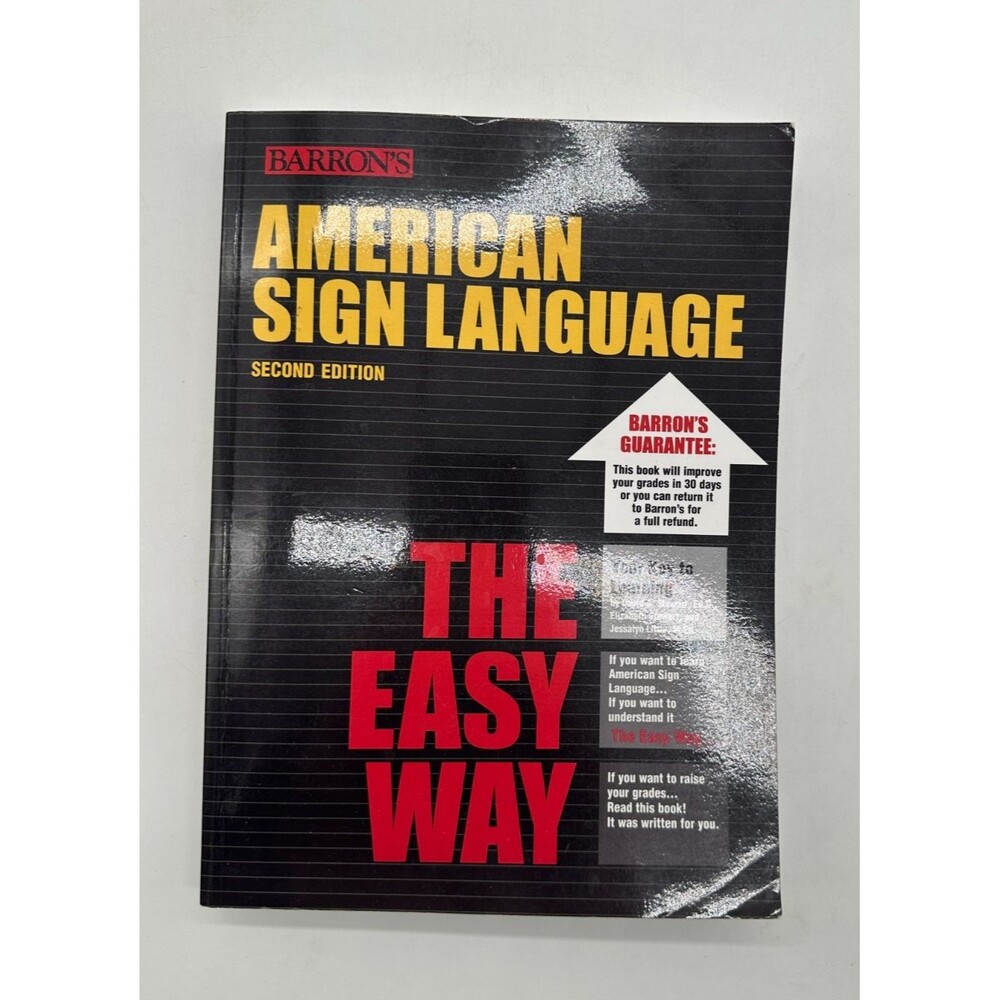 Barron's : American Sign Language the Easy Way by David A. Stewart 2nd Ed
